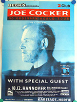 Original 2000 Joe Cocker German Concert Posters